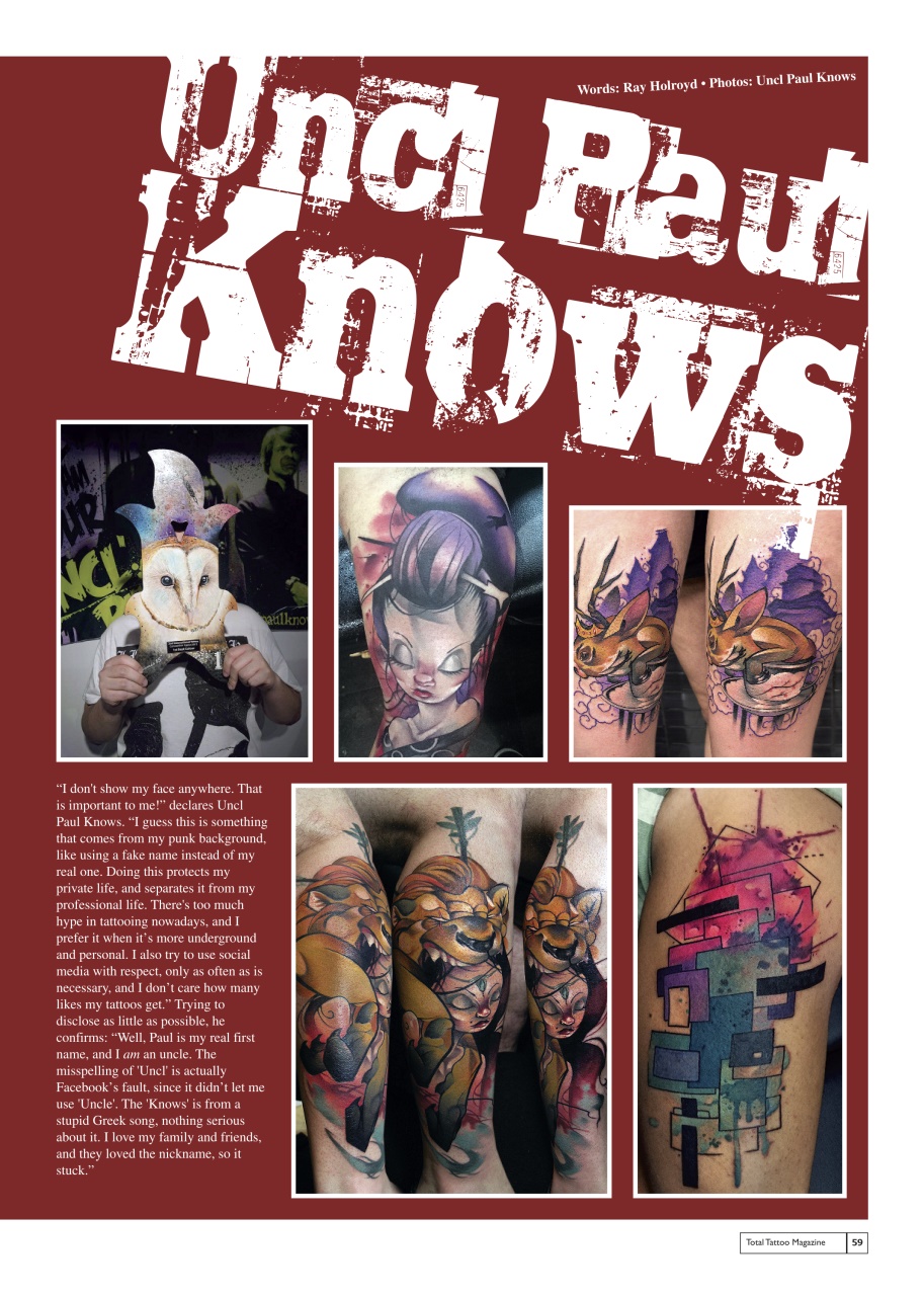Total Tattoo Preview Pages