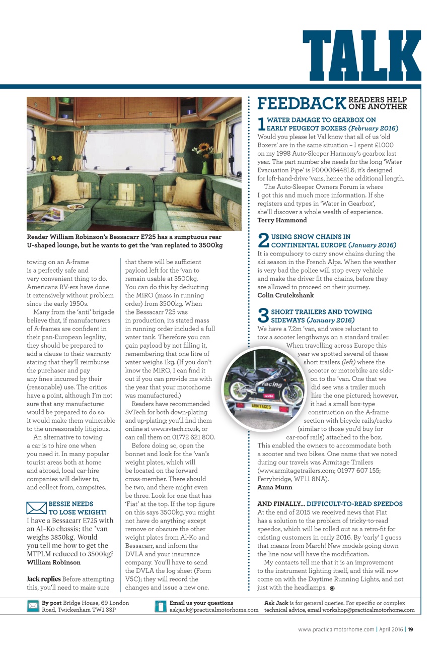 Practical Motorhome Preview Pages