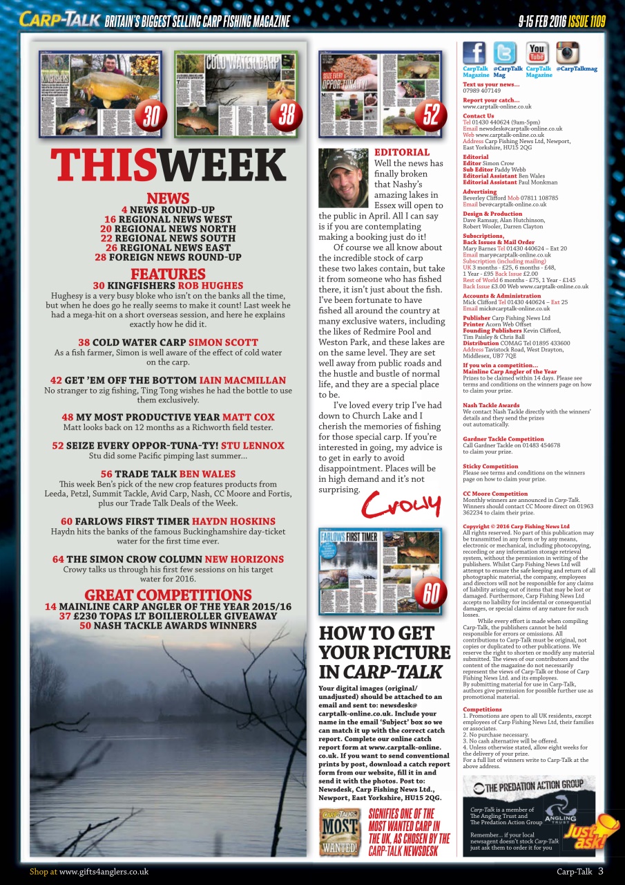 Carp-Talk Preview Pages