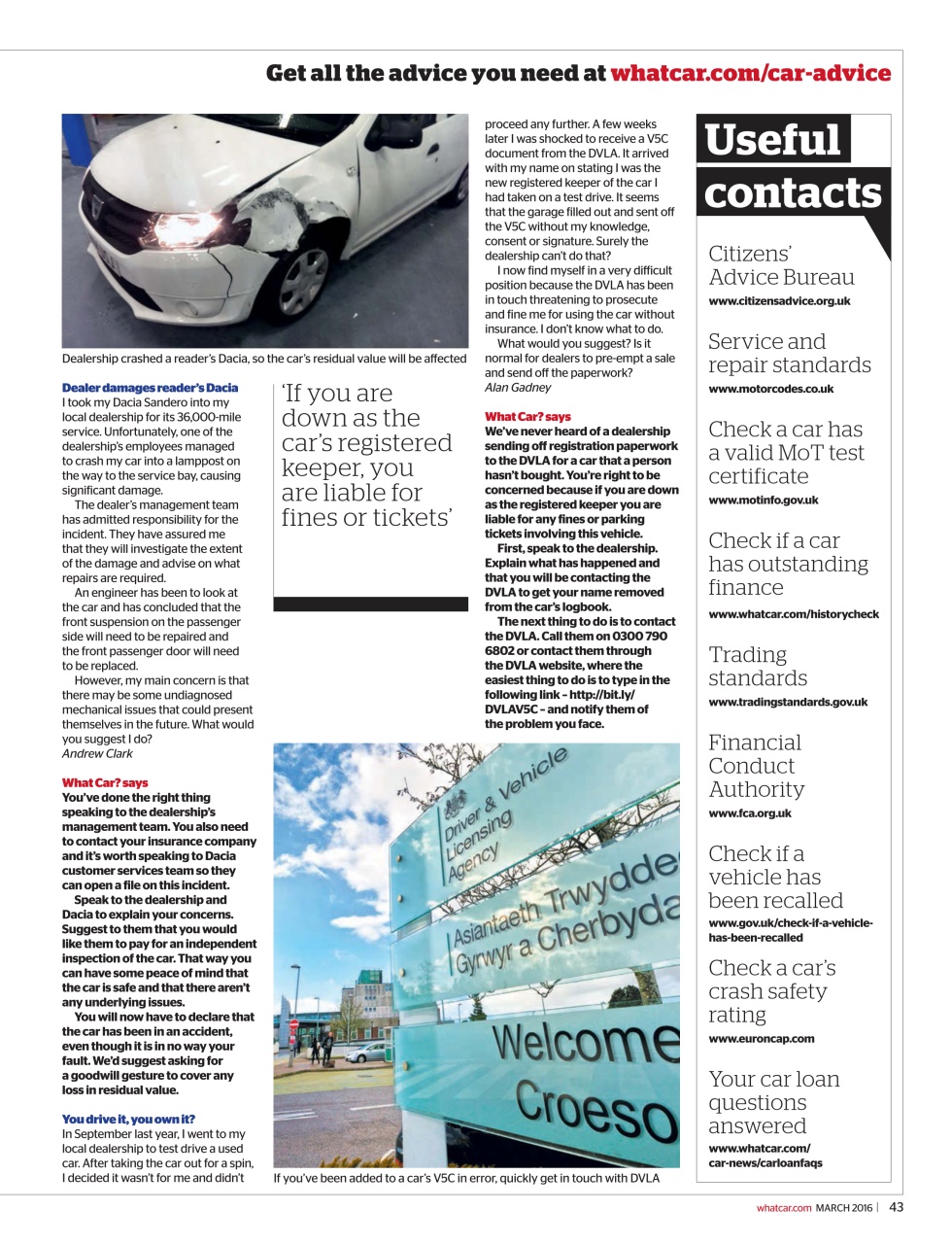 What Car? Preview Pages