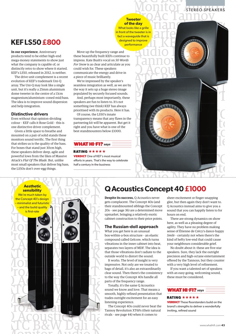 What HiFi Preview Pages