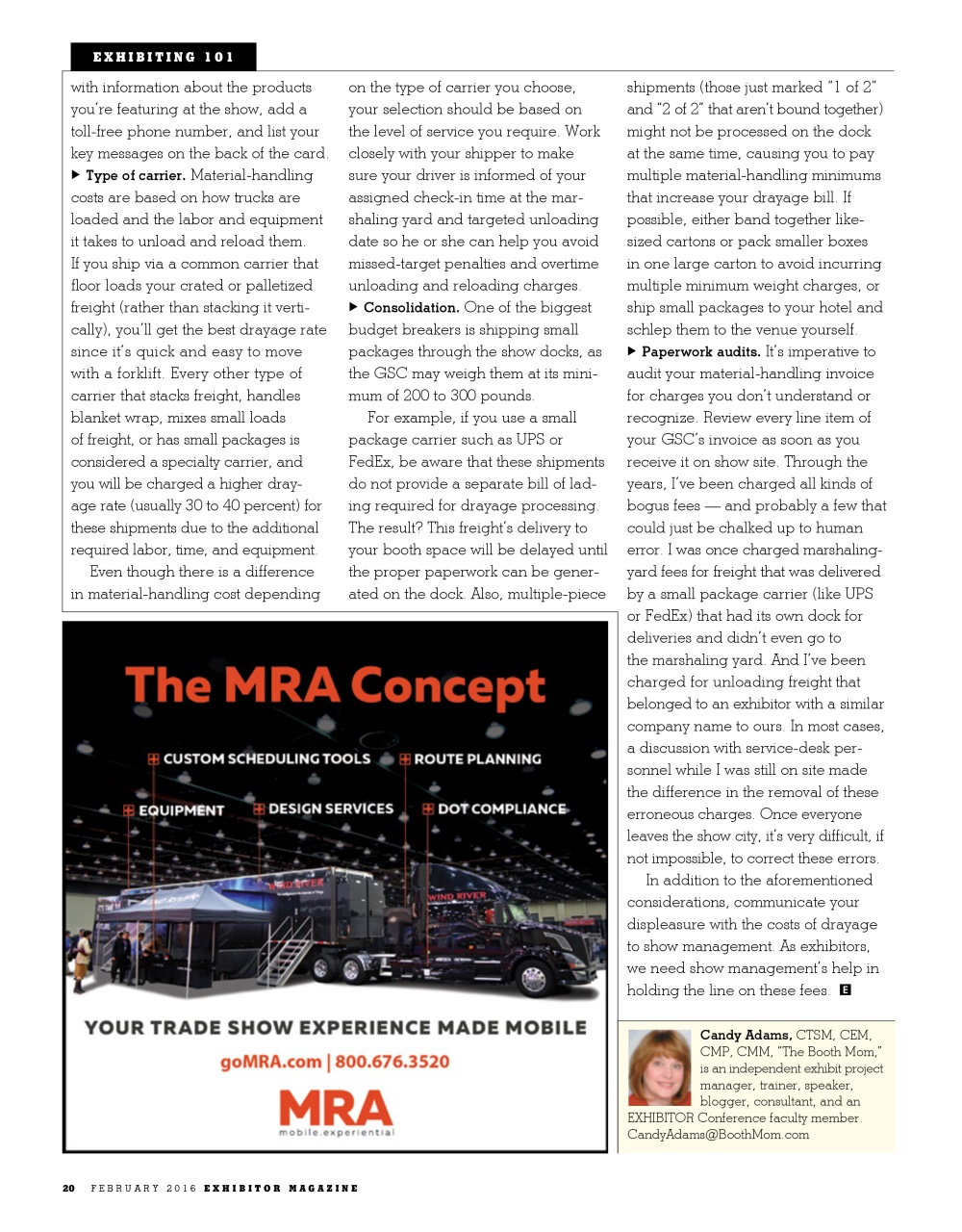 EXHIBITOR Magazine Preview Pages