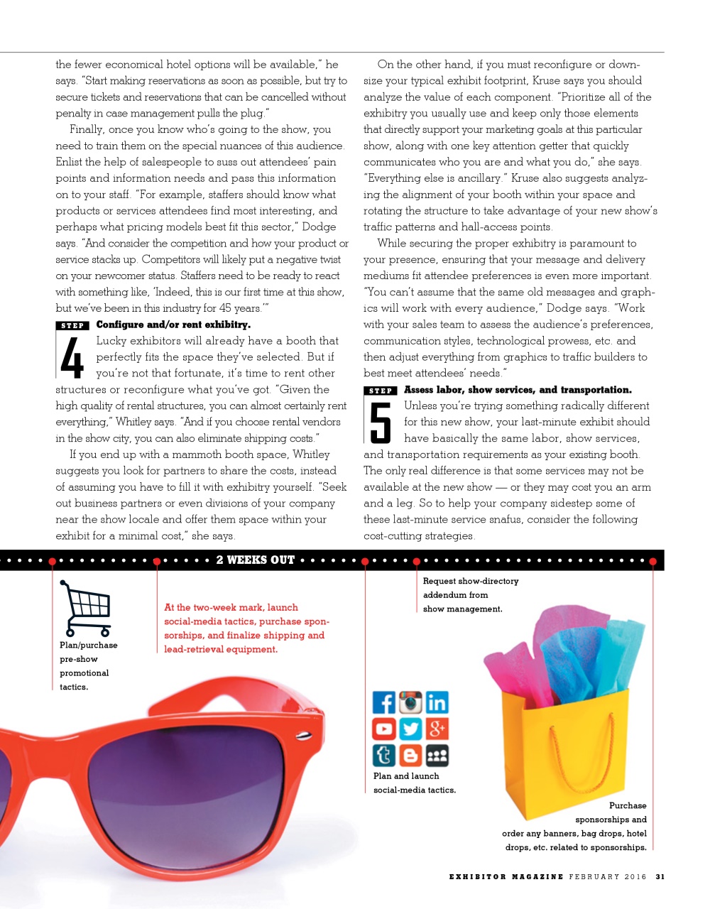 EXHIBITOR Magazine Preview Pages