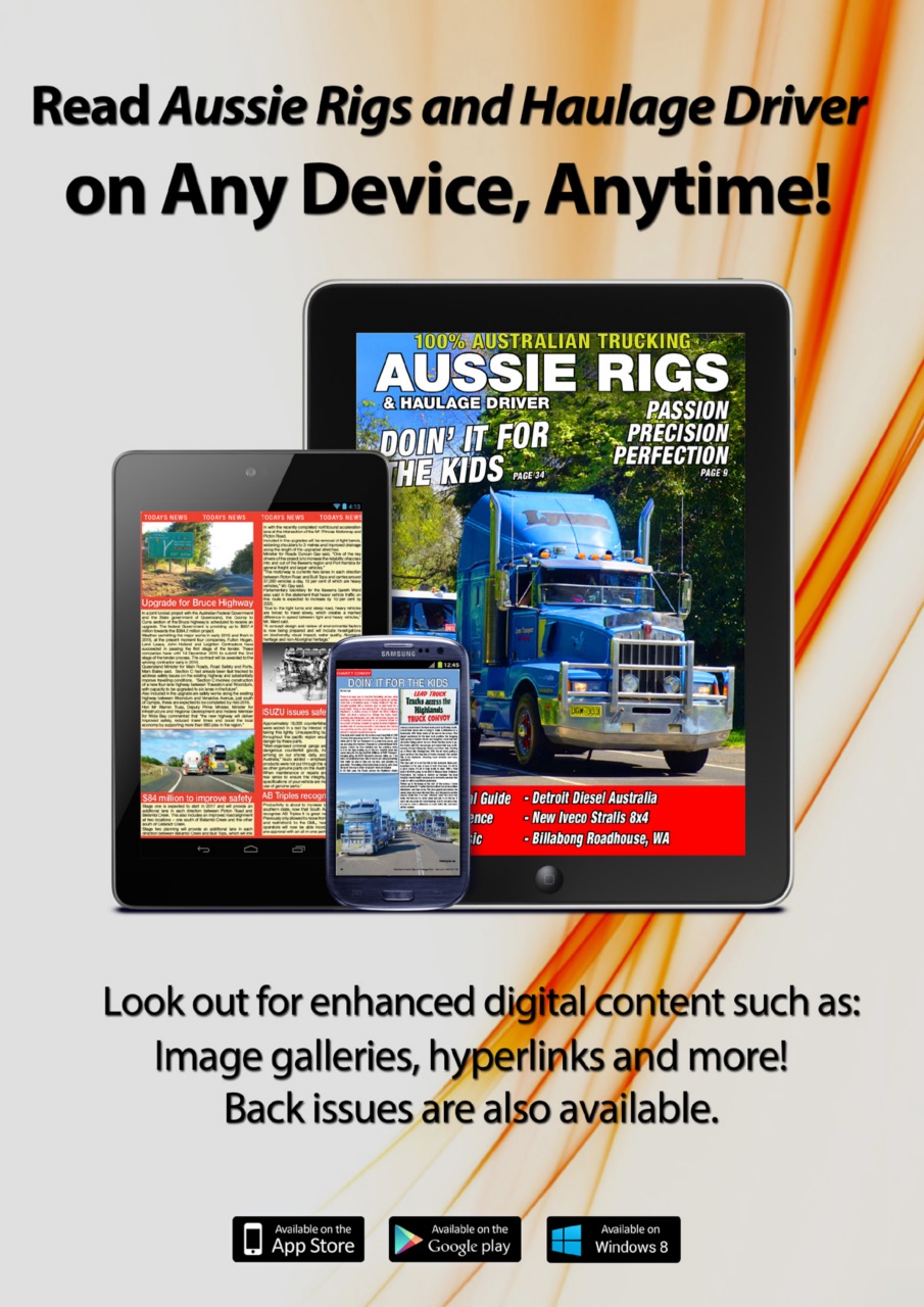 Aussie Rigs and Haulage Driver Preview Pages