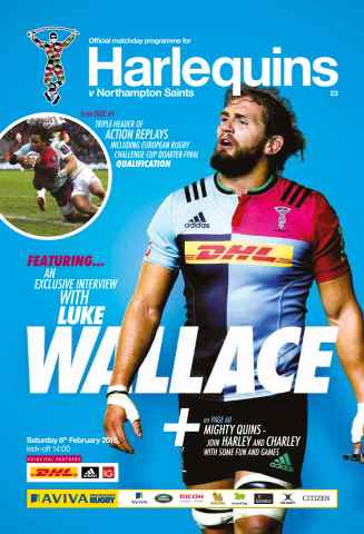 Harlequins issue Harlequins v Northampton Saints