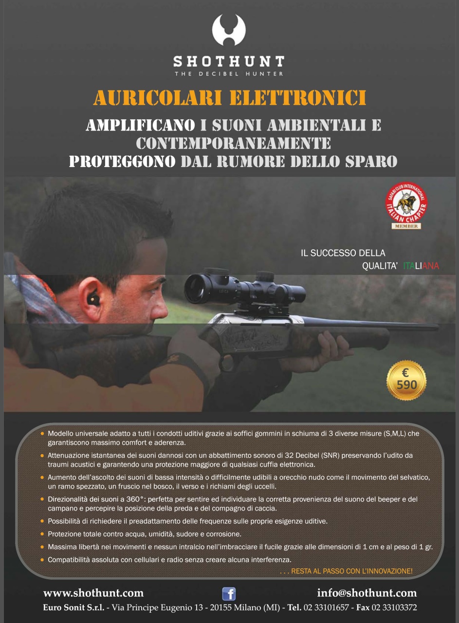 Caccia Magazine Preview Pages