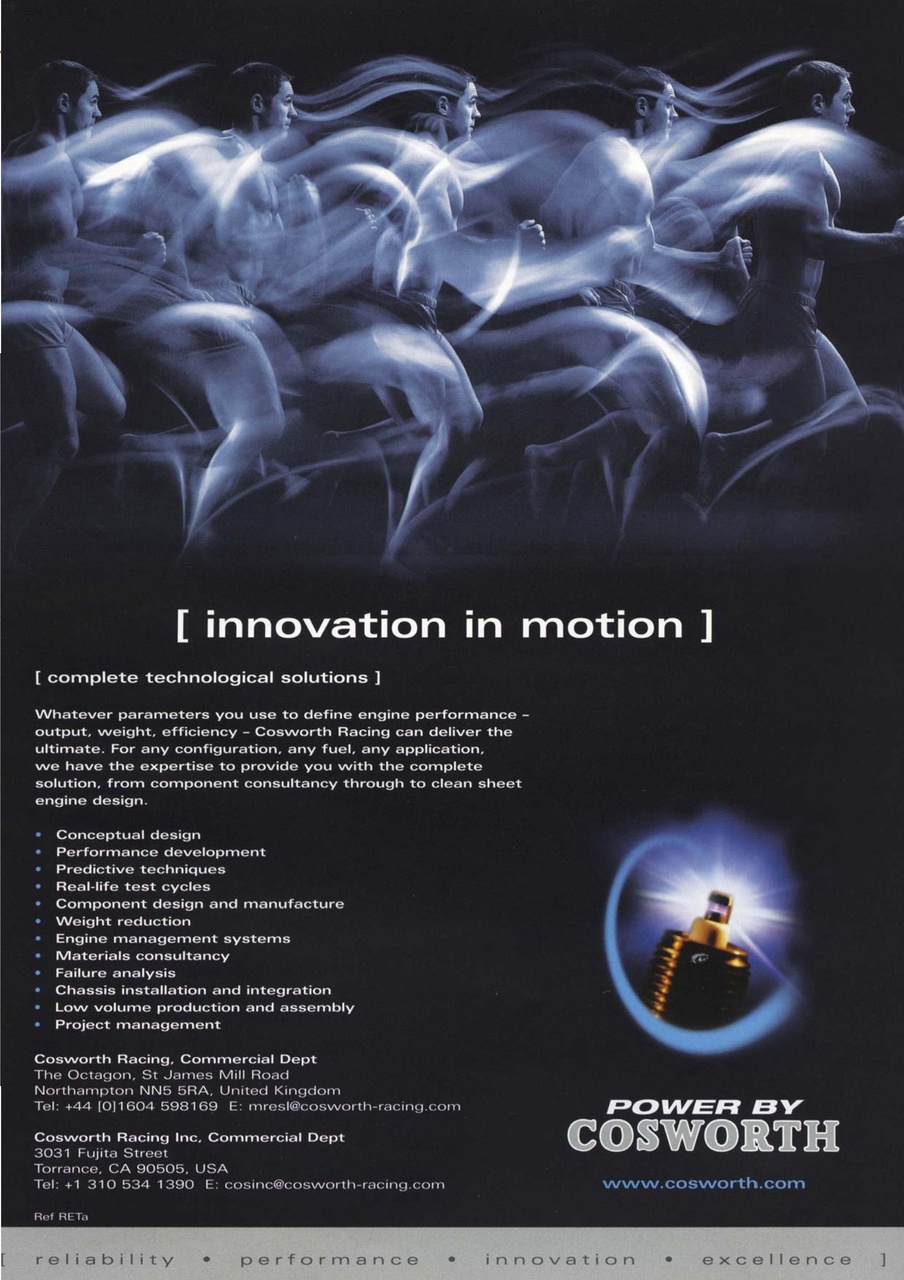 Race Engine Technology Preview Pages