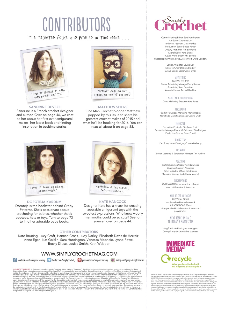 Simply Crochet Preview Pages