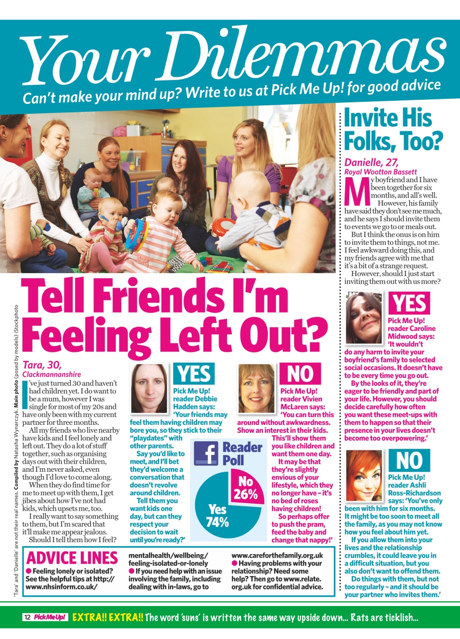 Pick Me Up Preview Pages