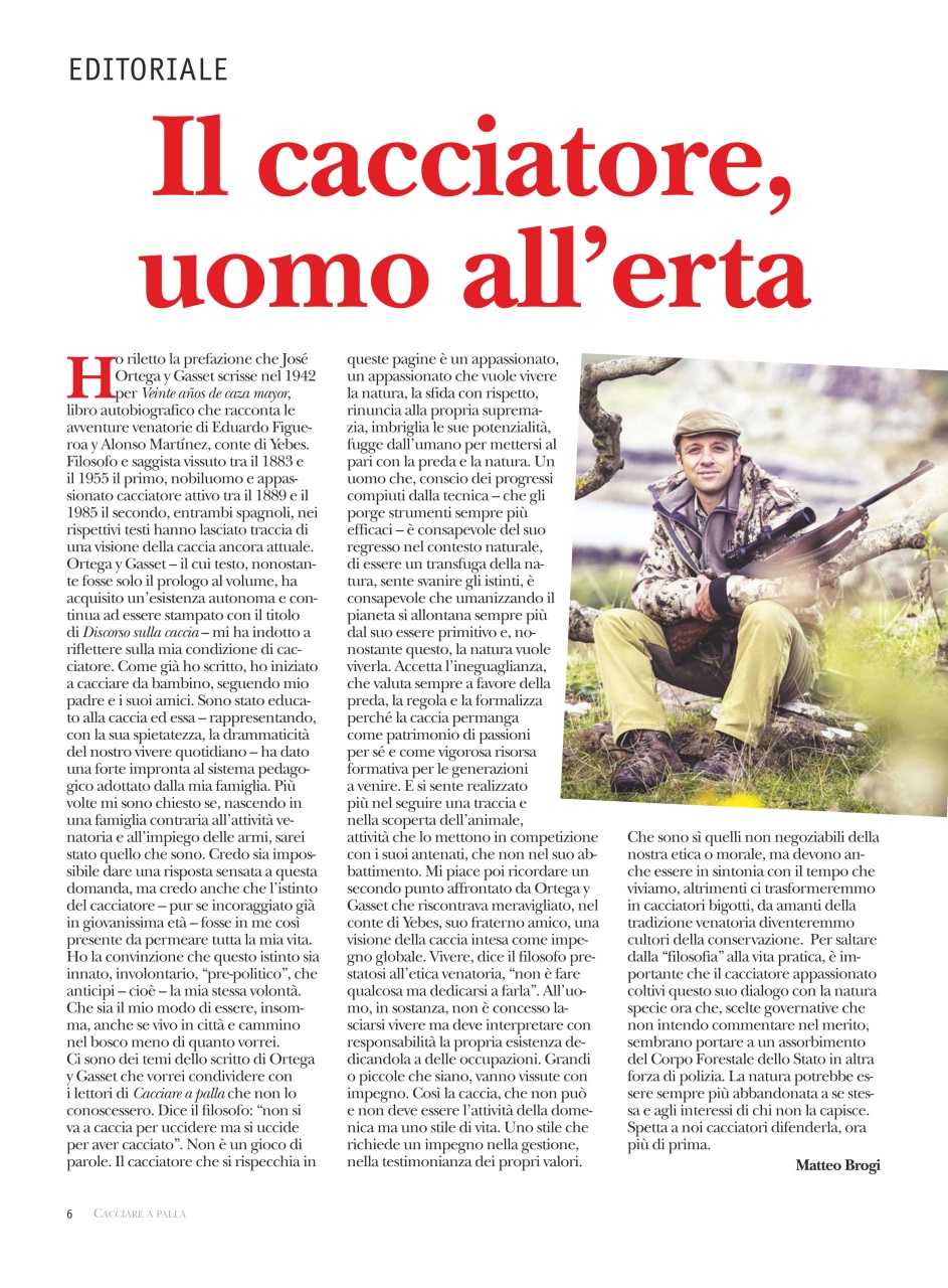 Caccia Magazine Preview Pages