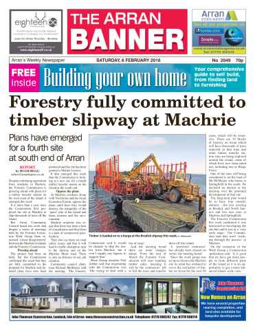 Arran Banner issue 6th February 2016