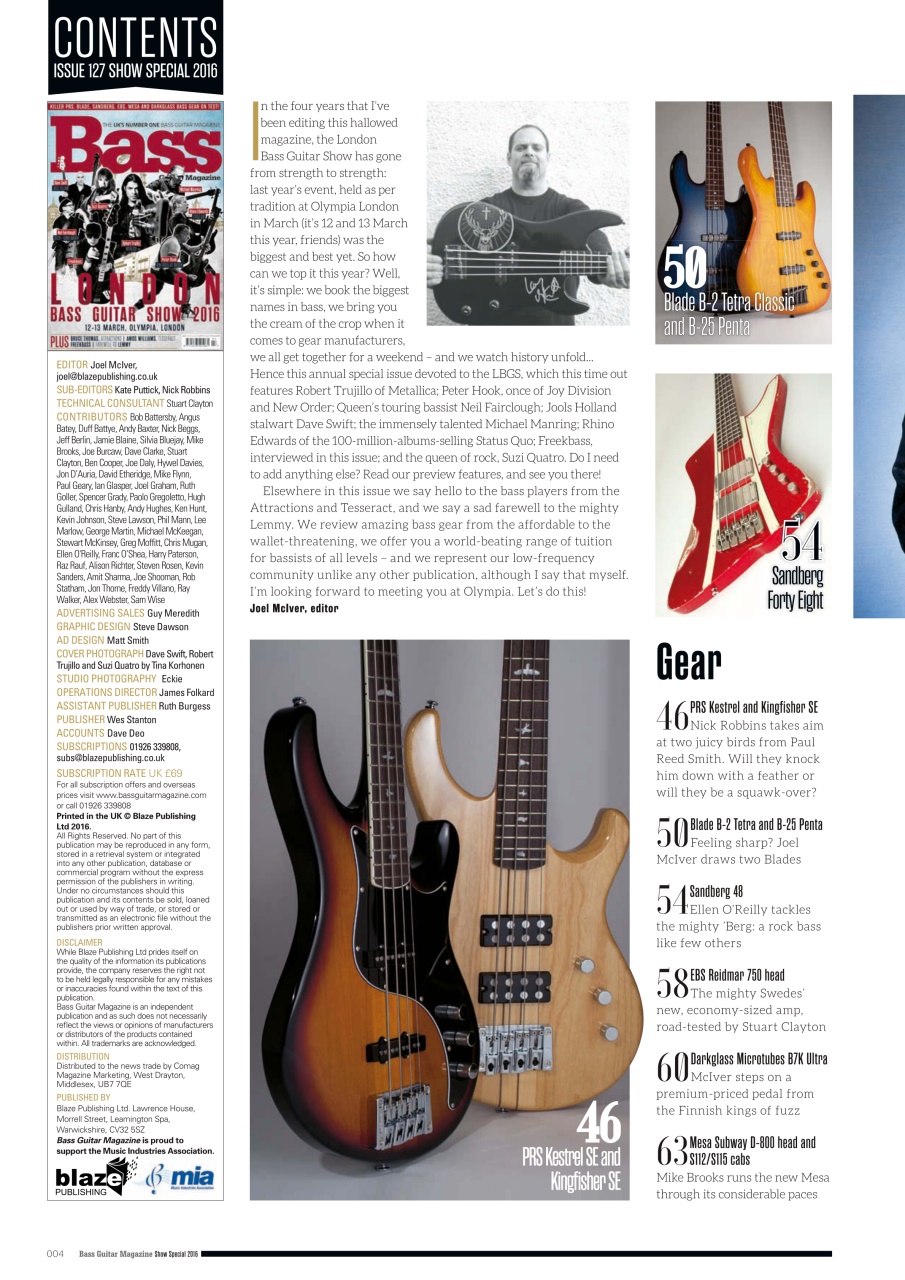 Bass Player UK Preview Pages