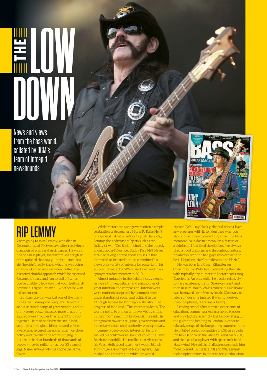 Bass Player UK Preview Pages