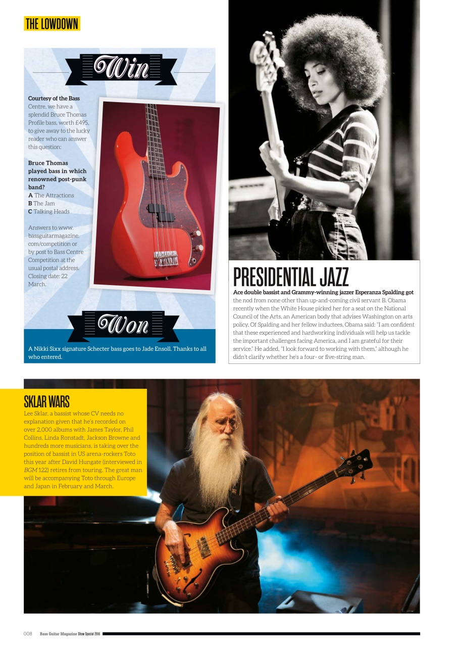 Bass Player UK Preview Pages