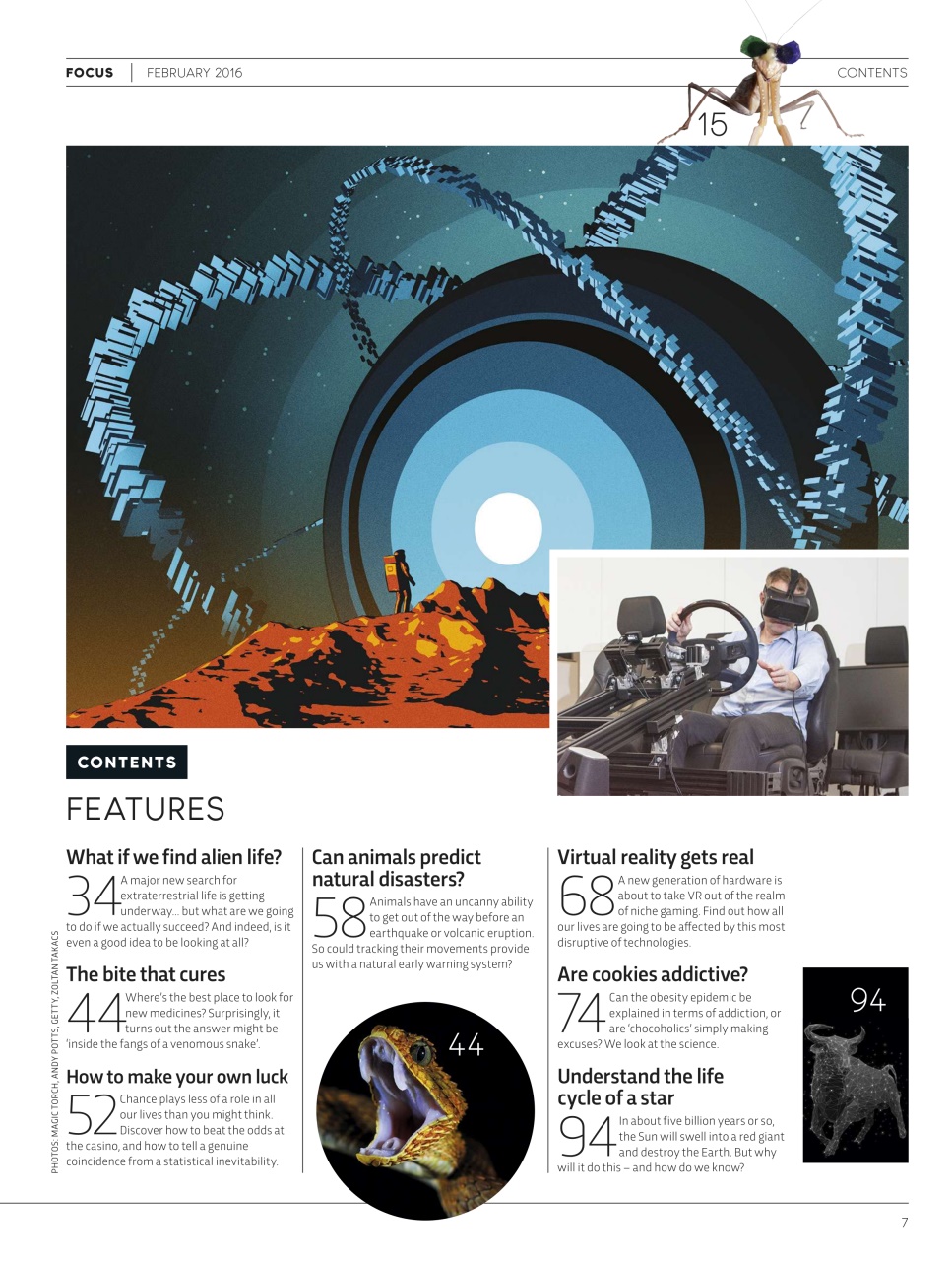 BBC Science Focus Magazine Preview Pages