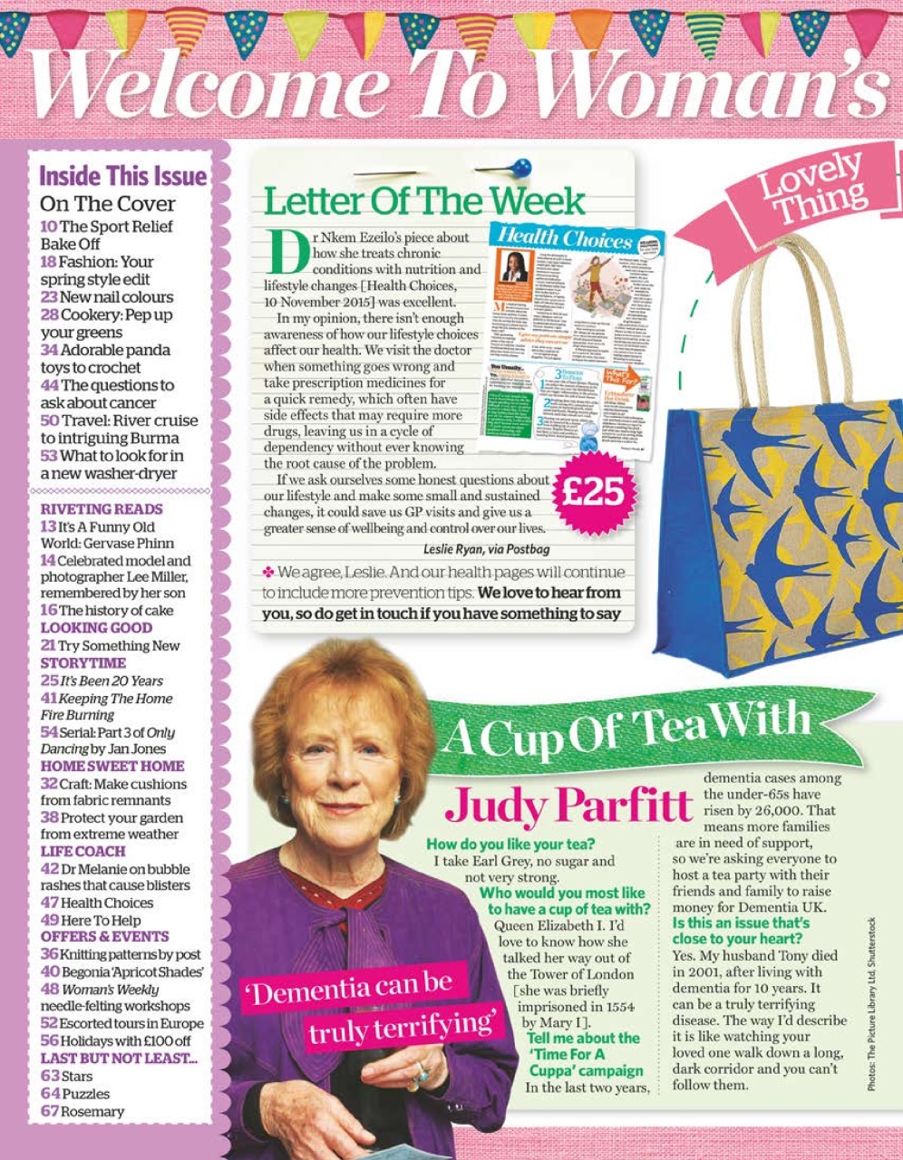 Woman's Weekly Preview Pages
