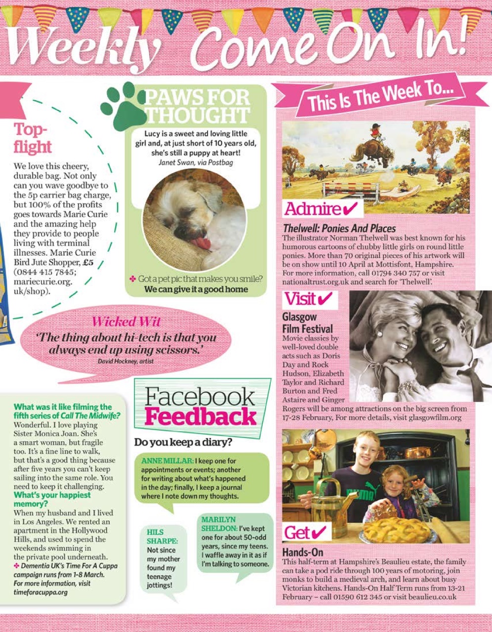 Woman's Weekly Preview Pages