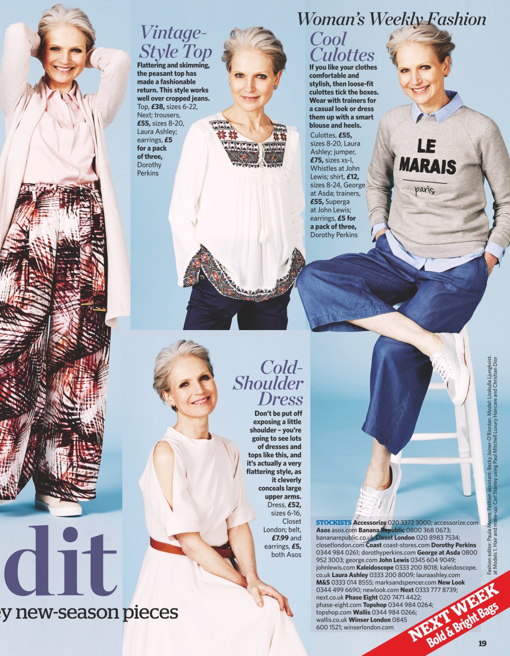 Woman's Weekly Preview Pages