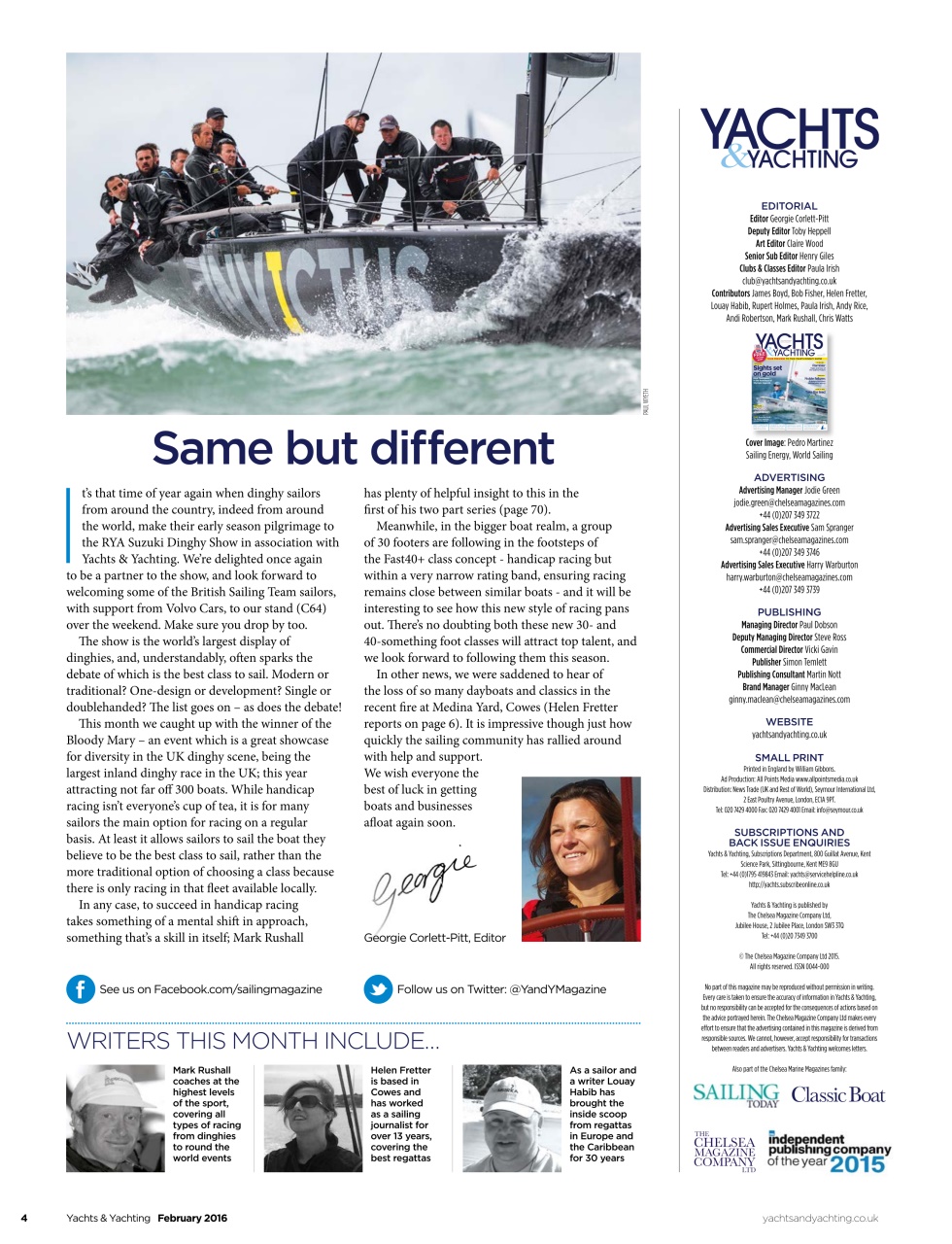 Yachts & Yachting Preview Pages