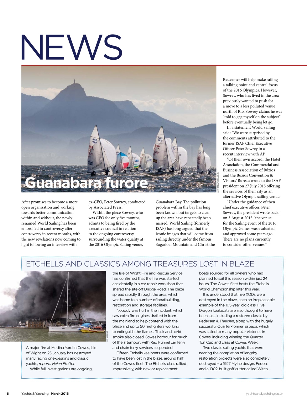 Yachts & Yachting Preview Pages