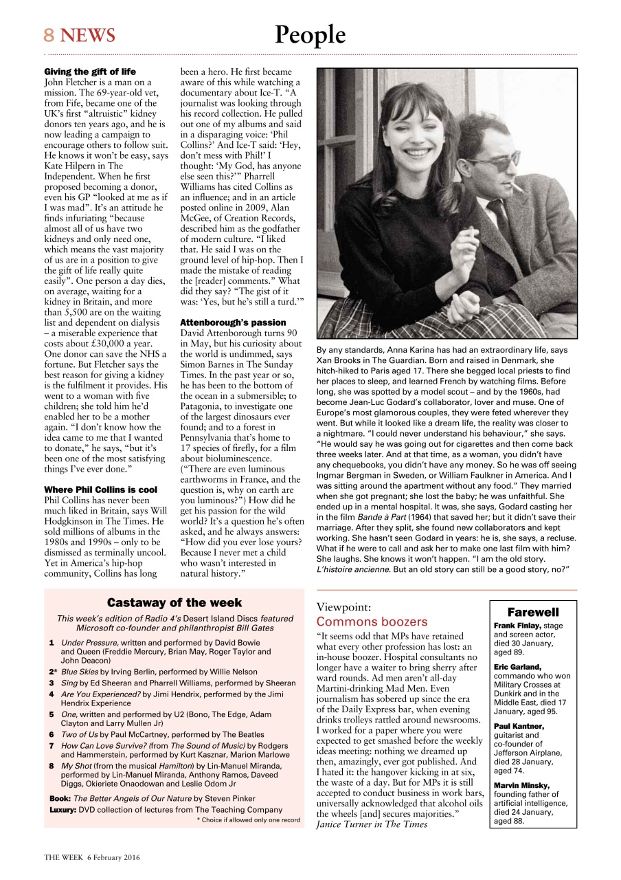 The Week Preview Pages