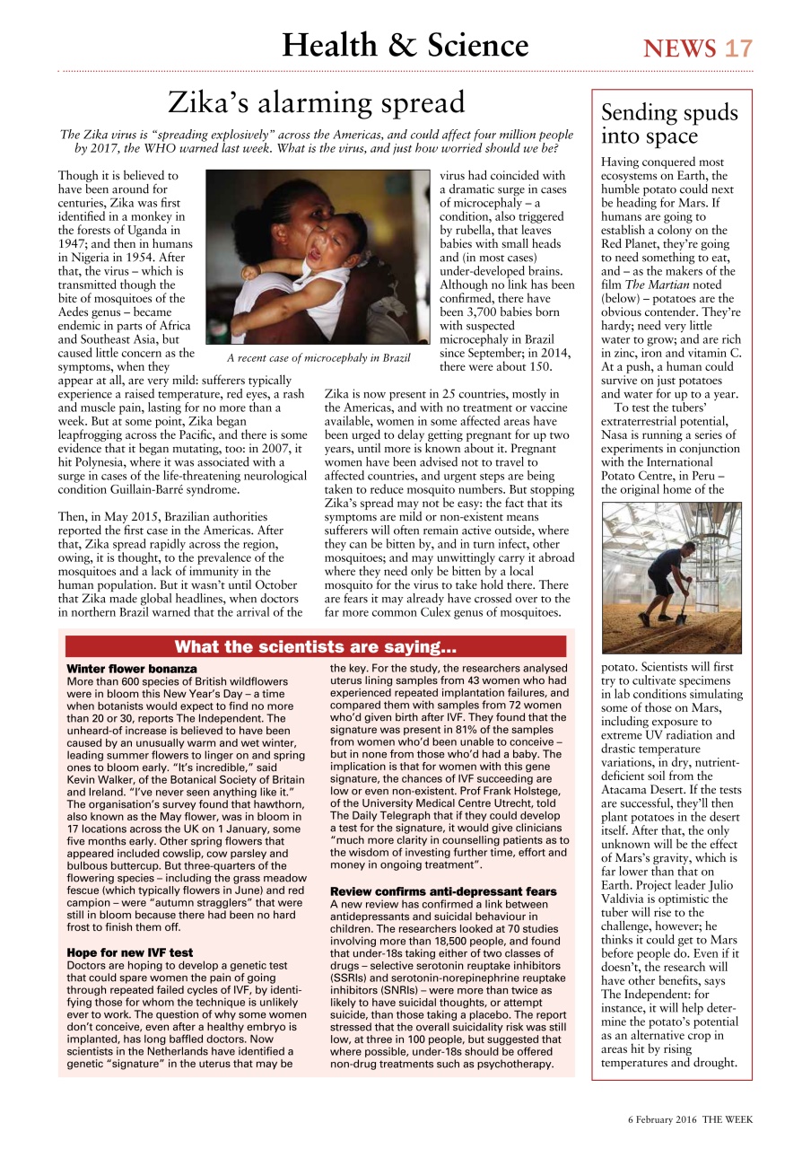 The Week Preview Pages