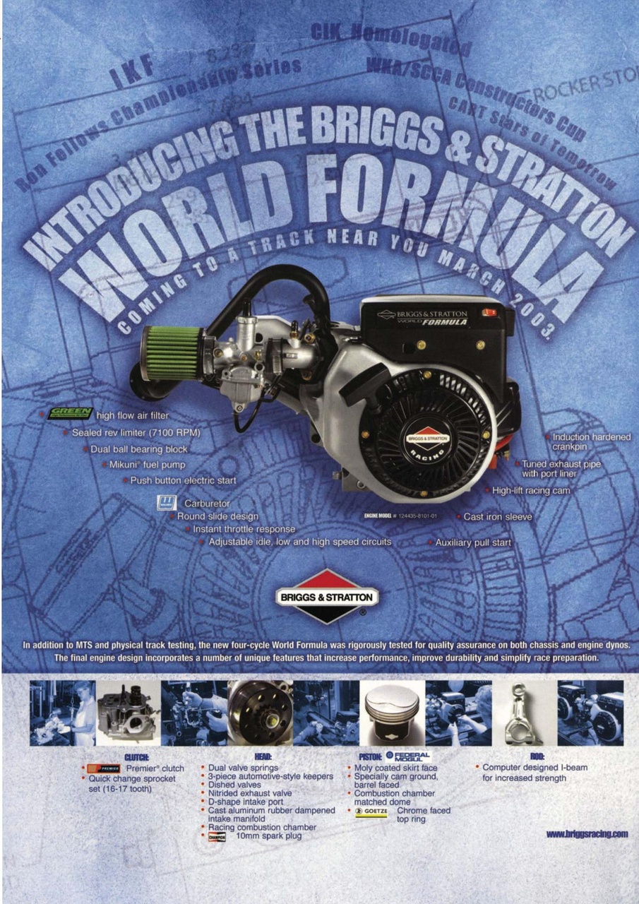 Race Engine Technology Preview Pages