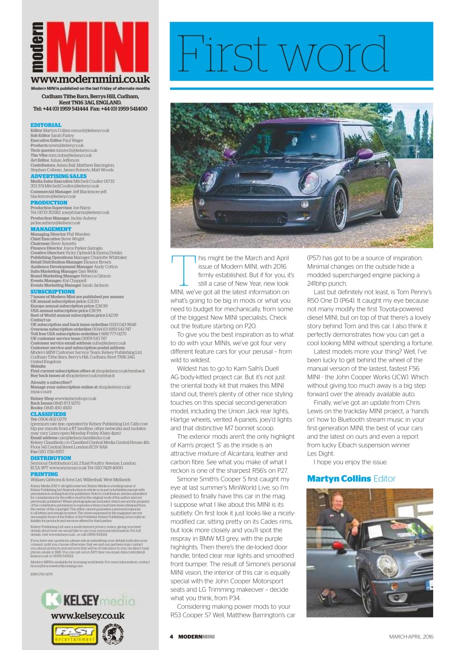 Performance Mini Preview Pages