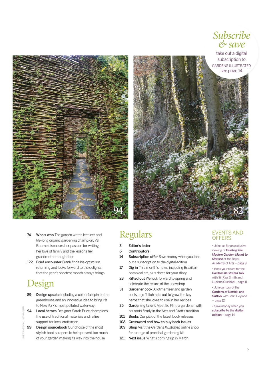 Gardens Illustrated Preview Pages