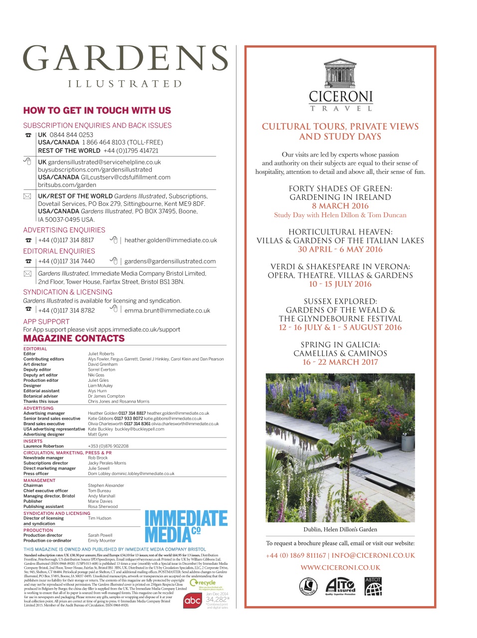 Gardens Illustrated Preview Pages