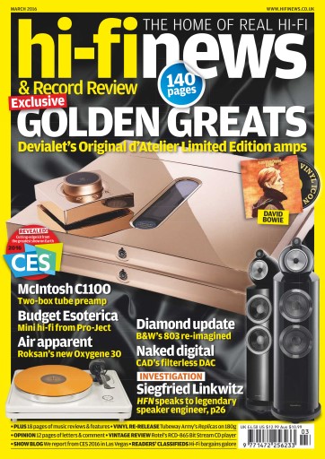 Hi-Fi News issue 