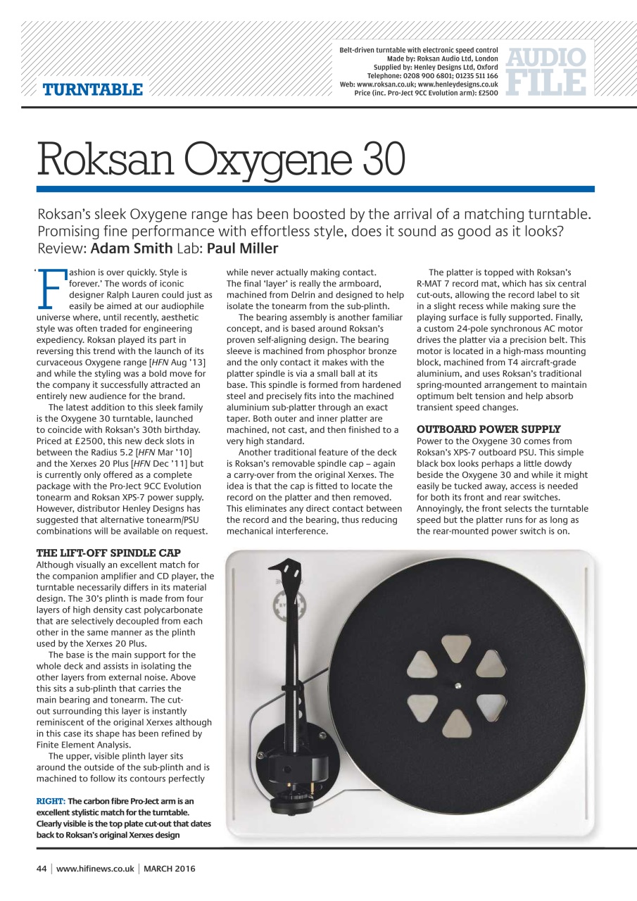 Hi-Fi News Preview Pages
