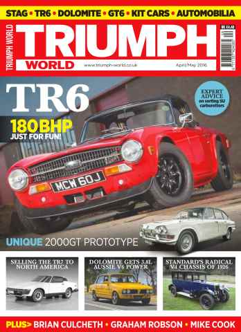 Triumph World issue No. 159 TR6 
