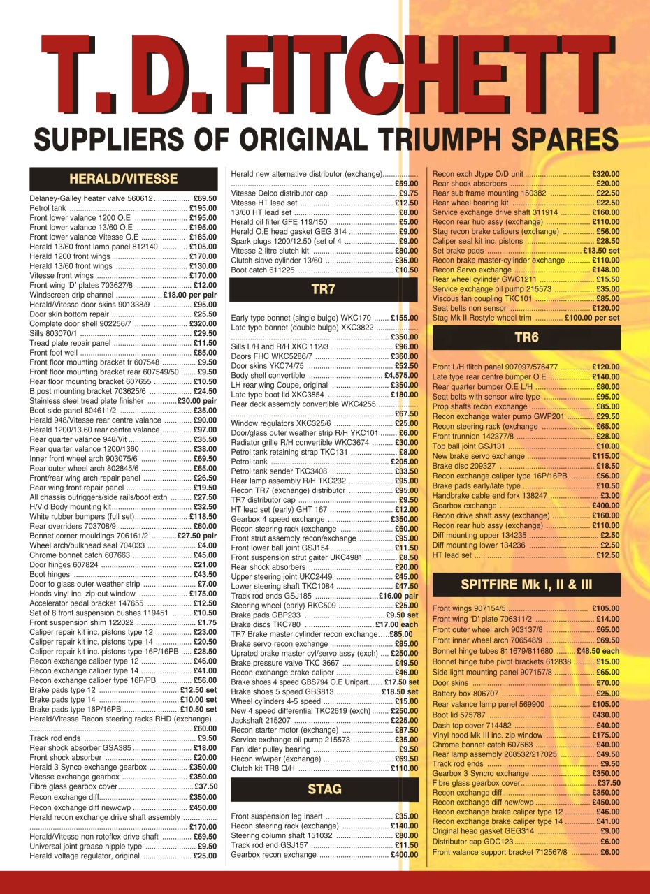 Triumph World Preview Pages