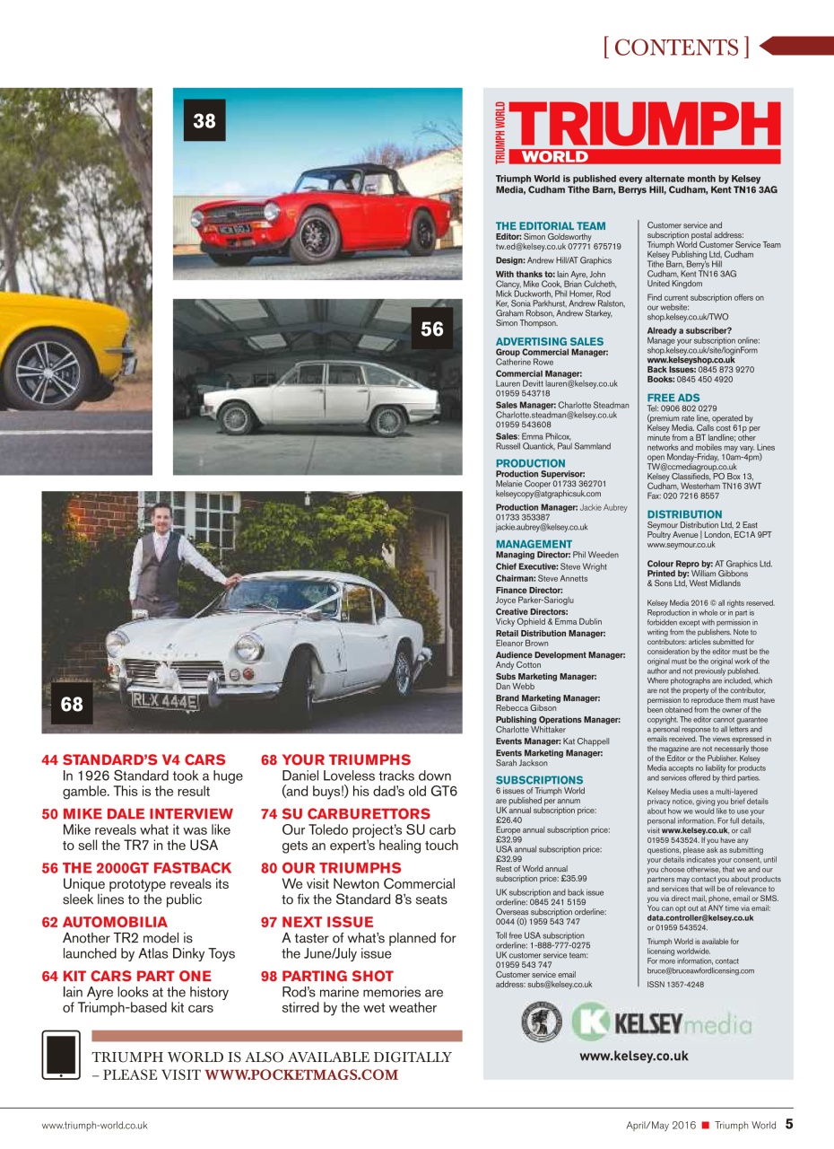 Triumph World Preview Pages