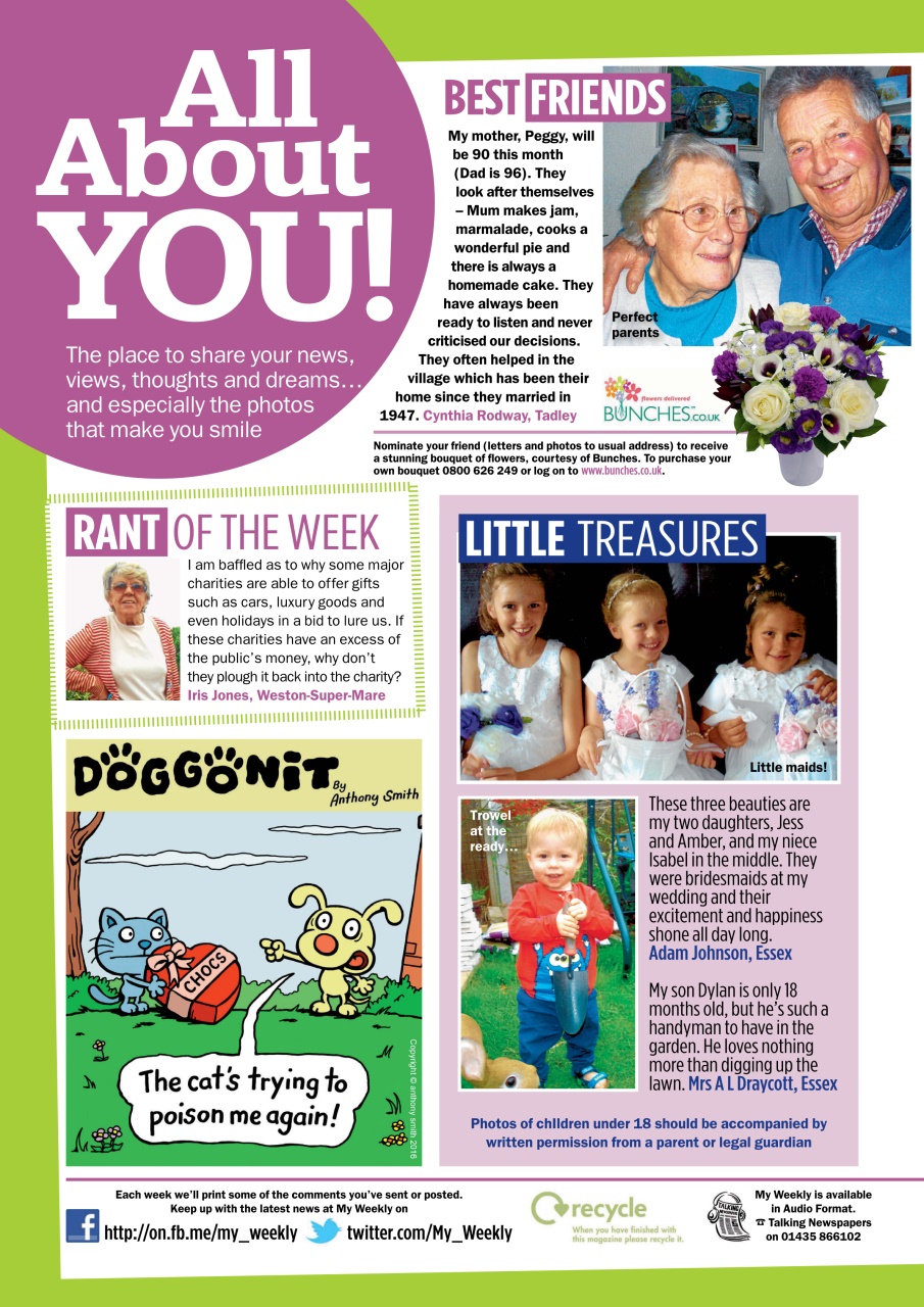 My Weekly Preview Pages