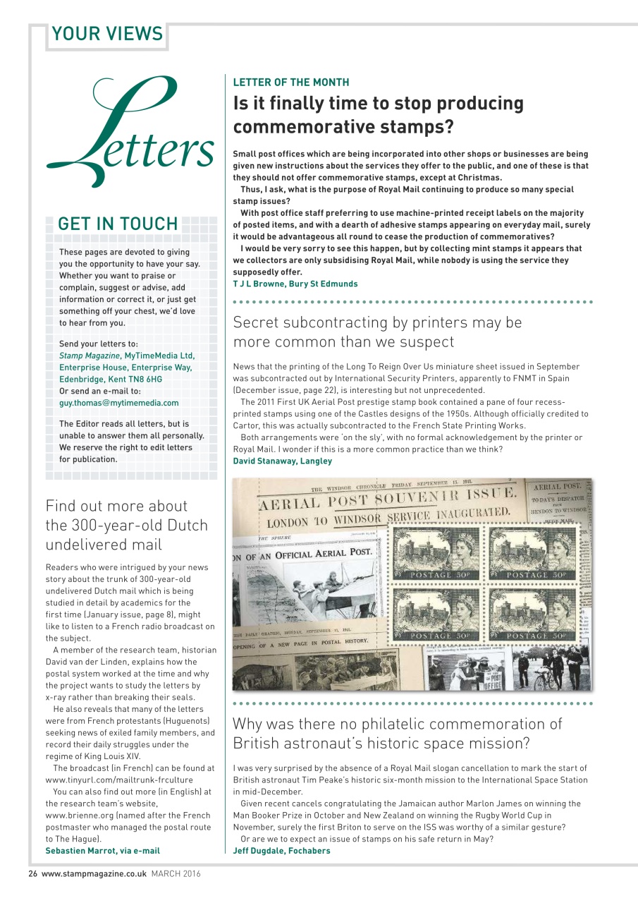 Stamp Magazine Preview Pages