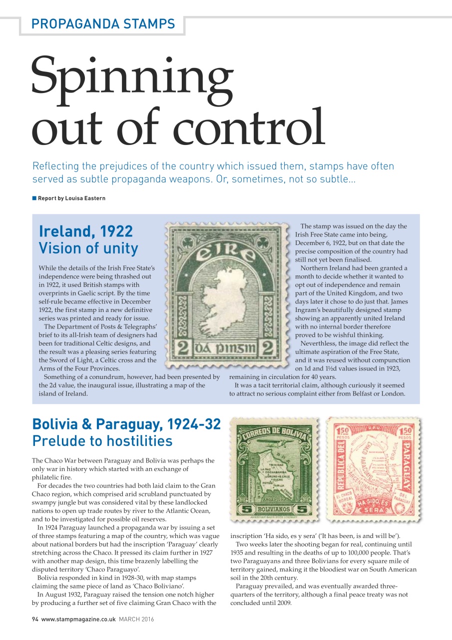 Stamp Magazine Preview Pages