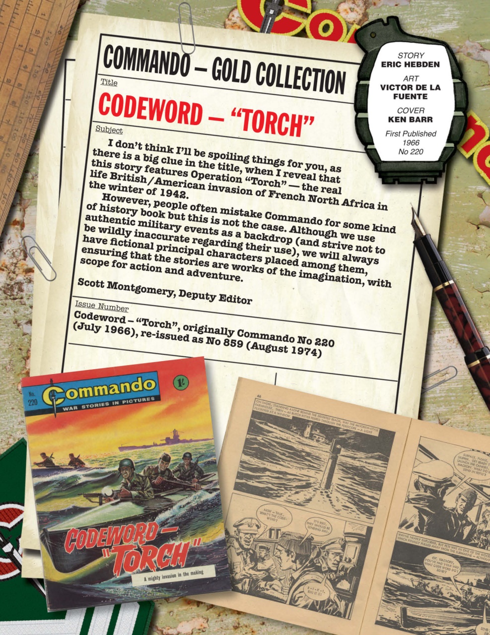 Commando Preview Pages