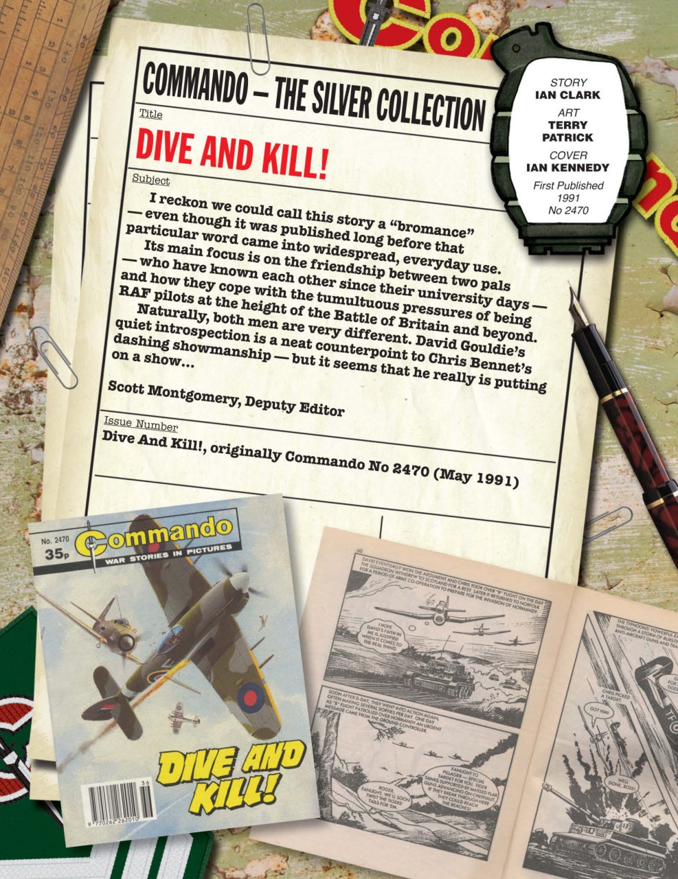 Commando Preview Pages