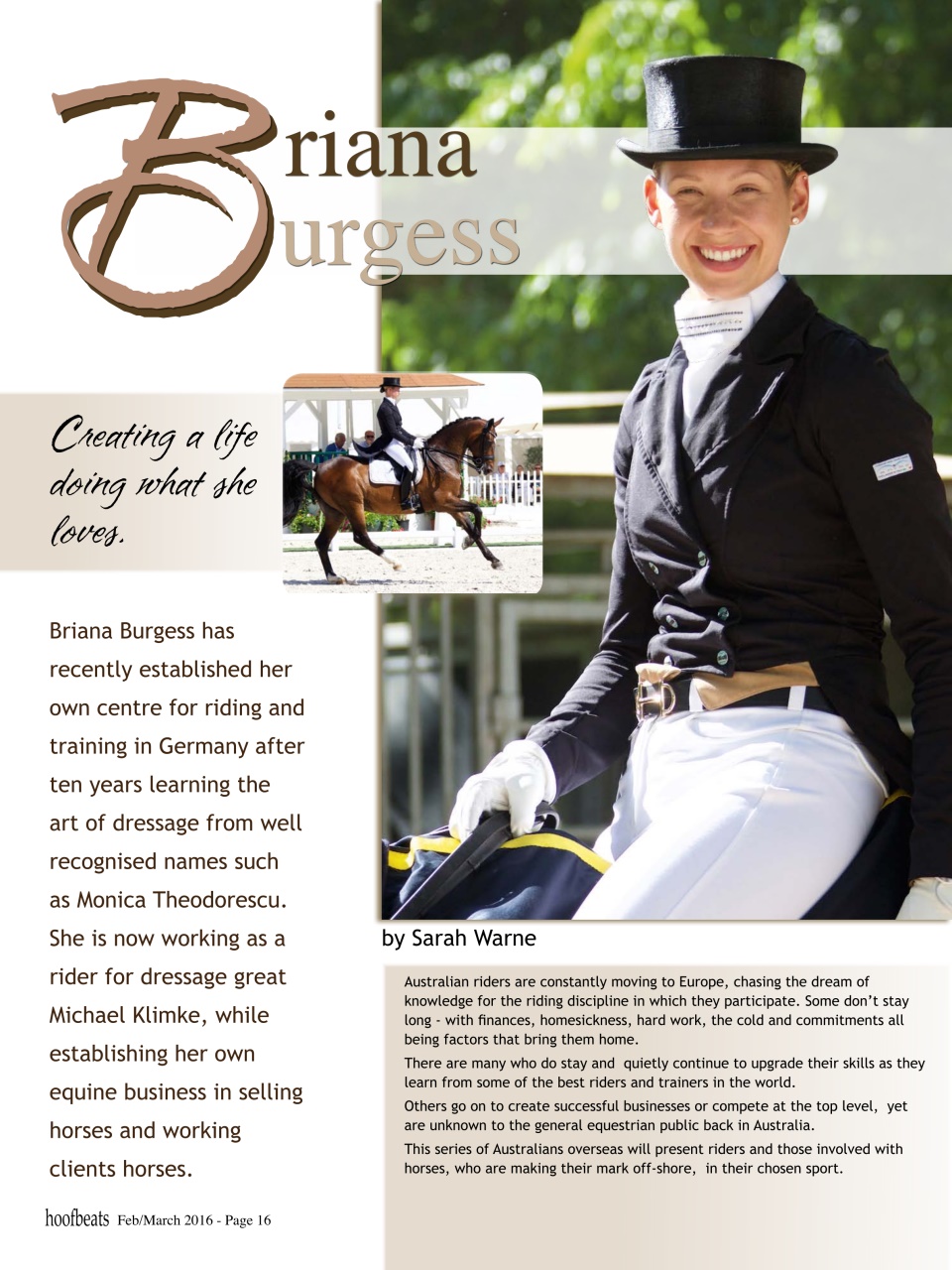 Hoofbeats Preview Pages