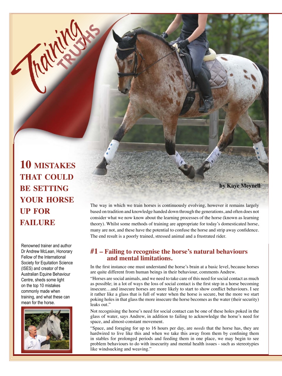 Hoofbeats Preview Pages