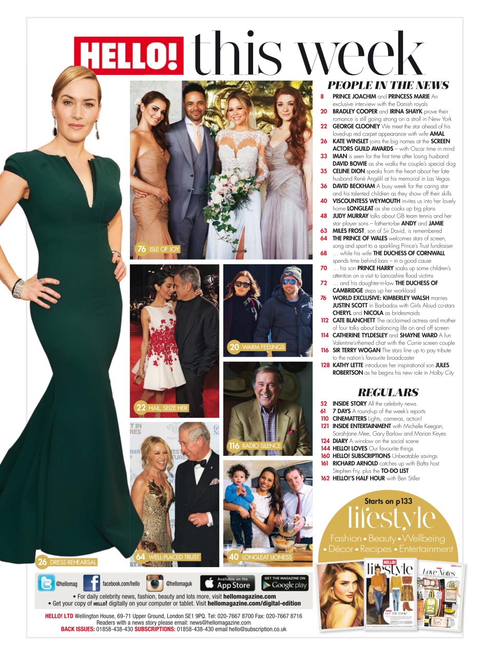 Hello! Magazine Preview Pages