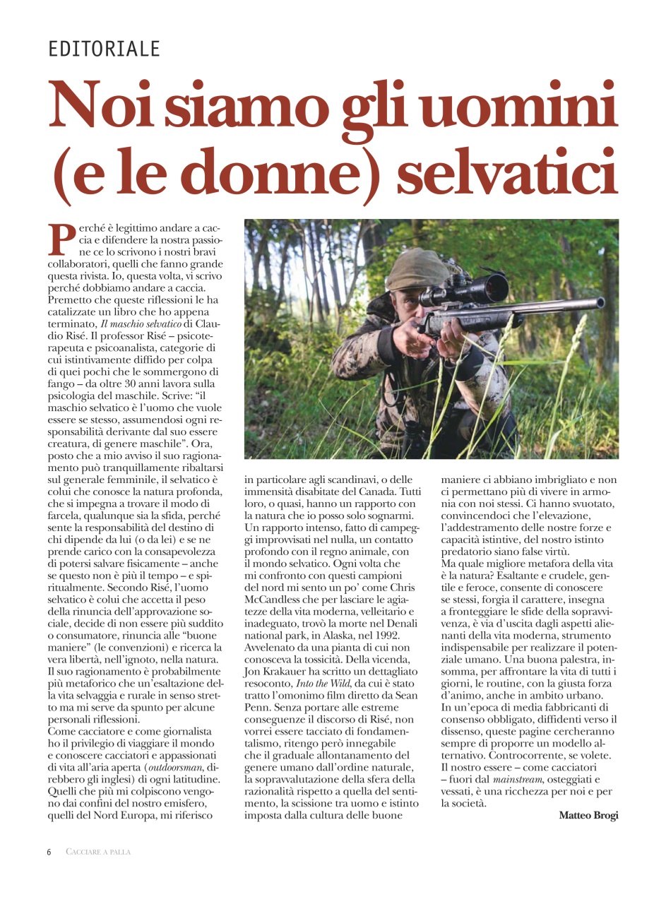 Caccia Magazine Preview Pages