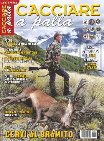 Caccia Magazine issue CACCIARE A PALLA SETTEMBRE 2015