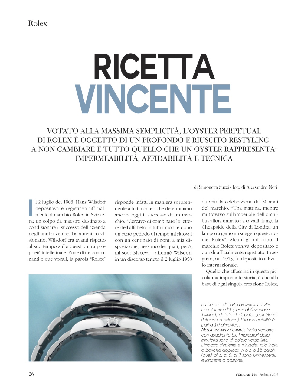 L'Orologio Preview Pages