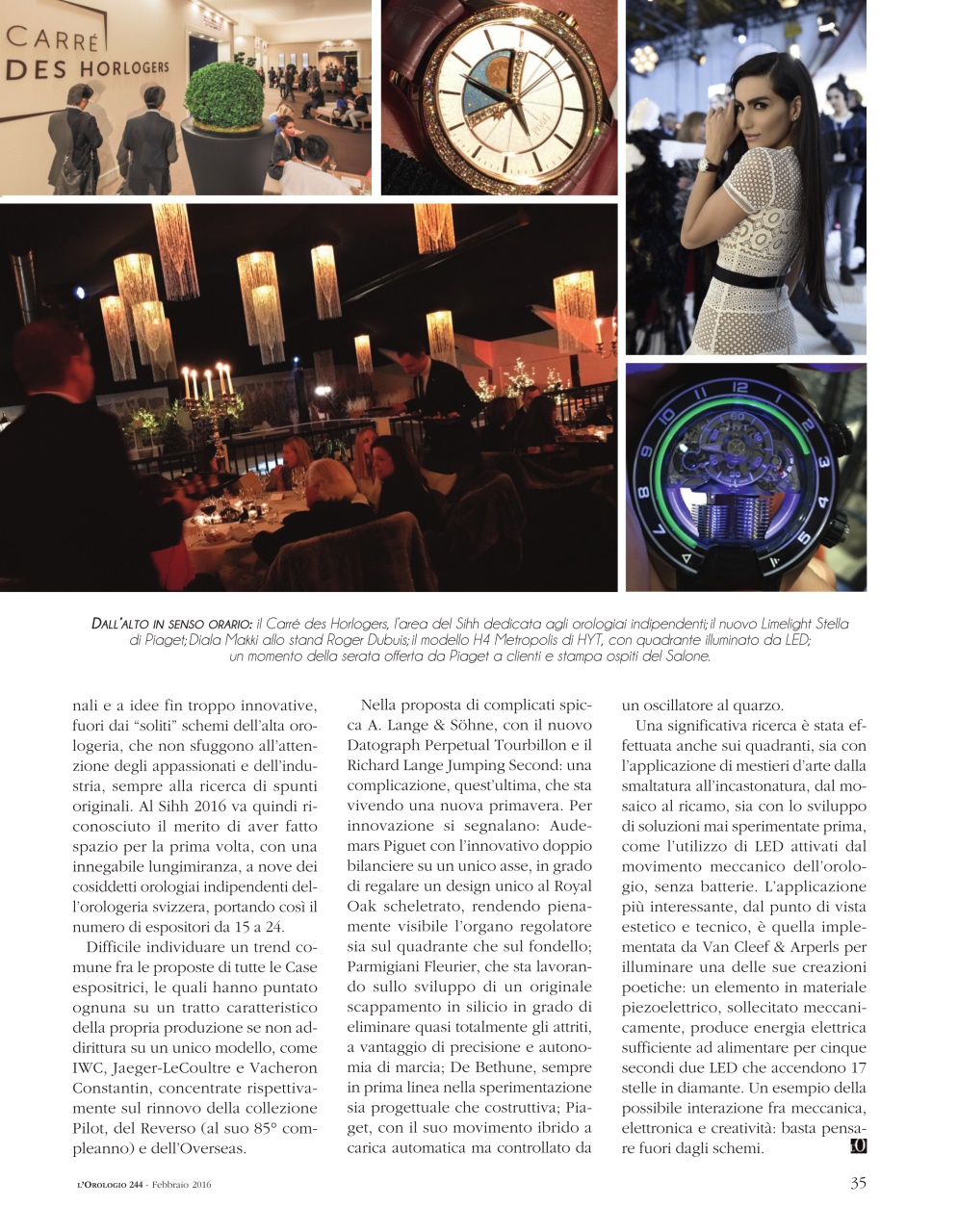 L'Orologio Preview Pages