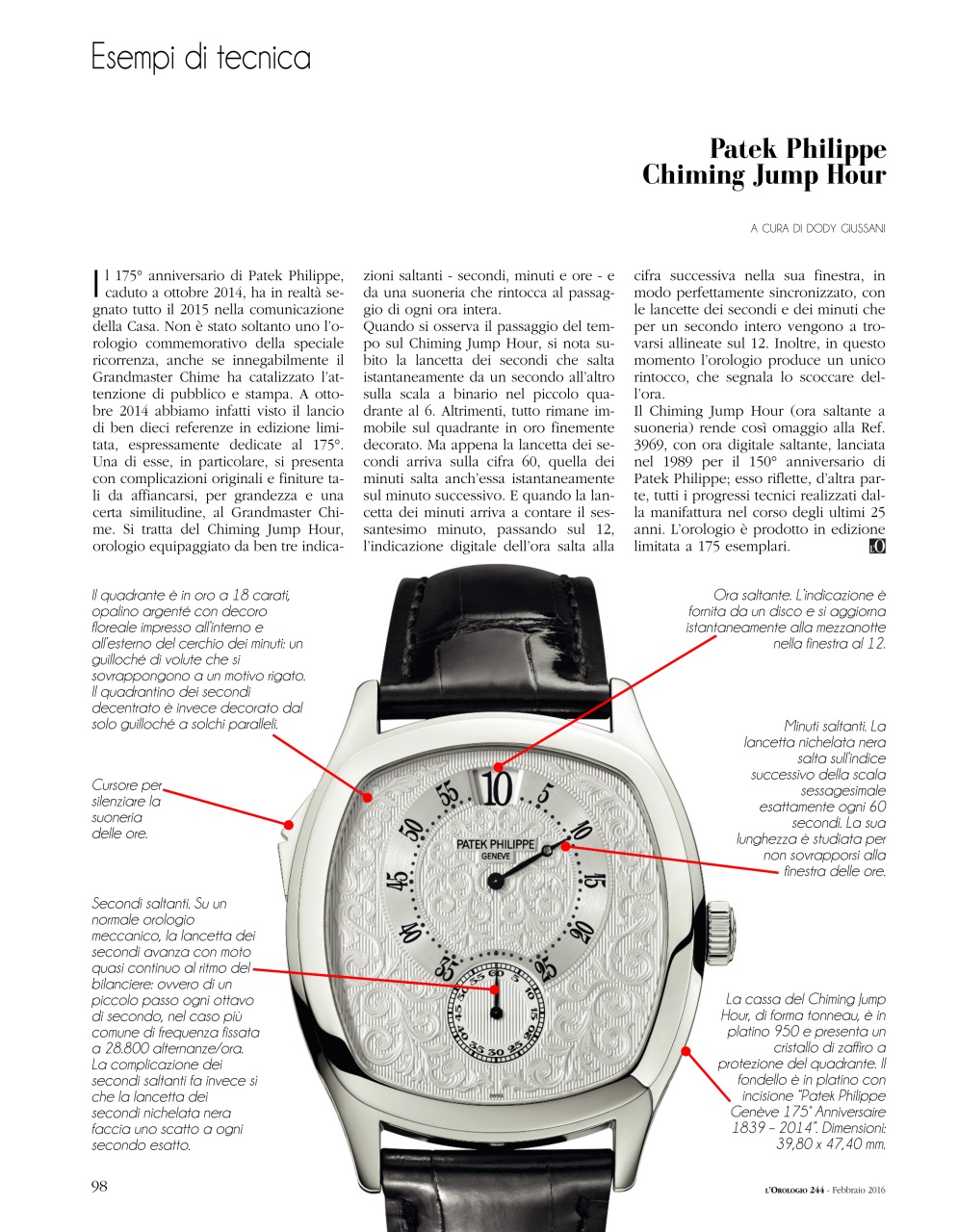 L'Orologio Preview Pages