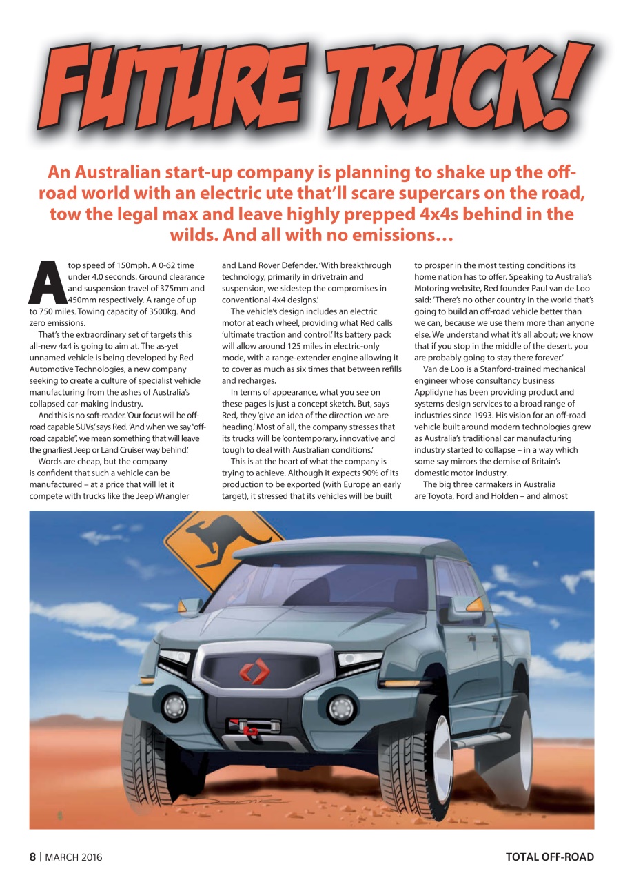 Overlander 4X4 Preview Pages