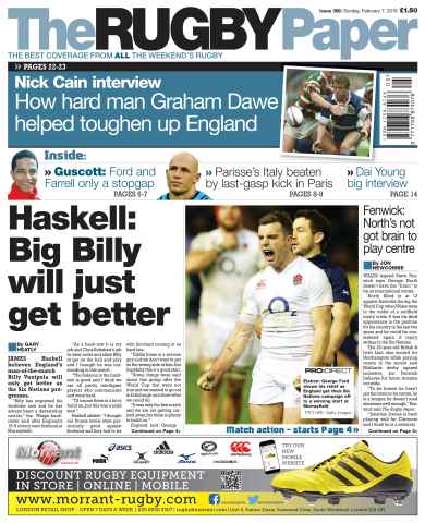 The Rugby Paper issue 7th February 2016